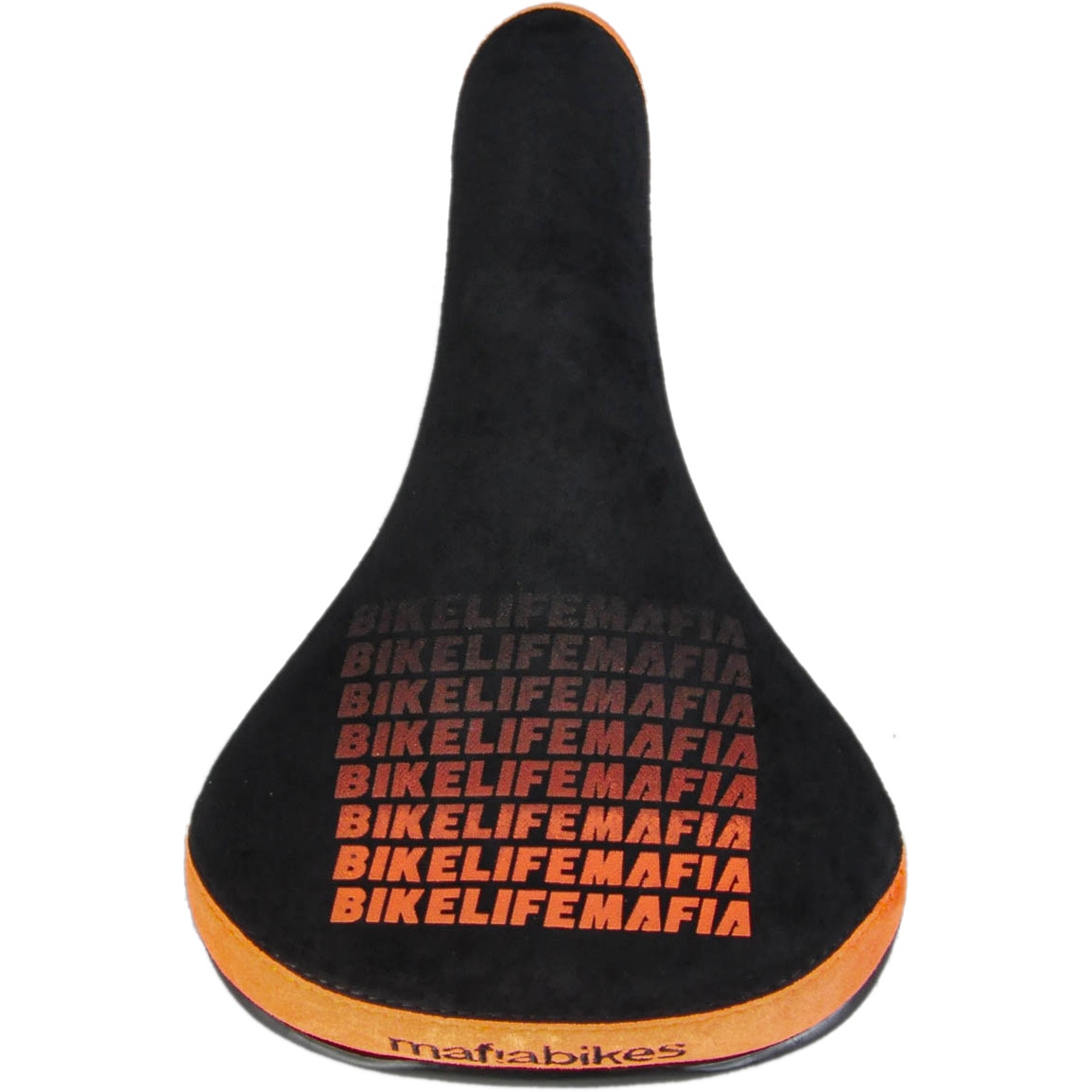 Mafiabike Bike Life Mafia Fade Saddle Orange Black SkateHut