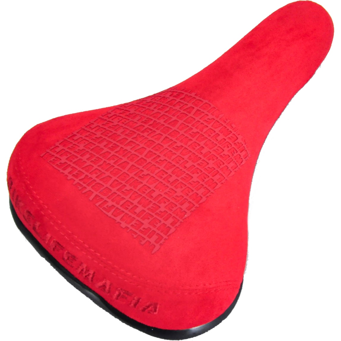 Mafiabike Bike Life Mafia Patch Saddle Red SkateHut