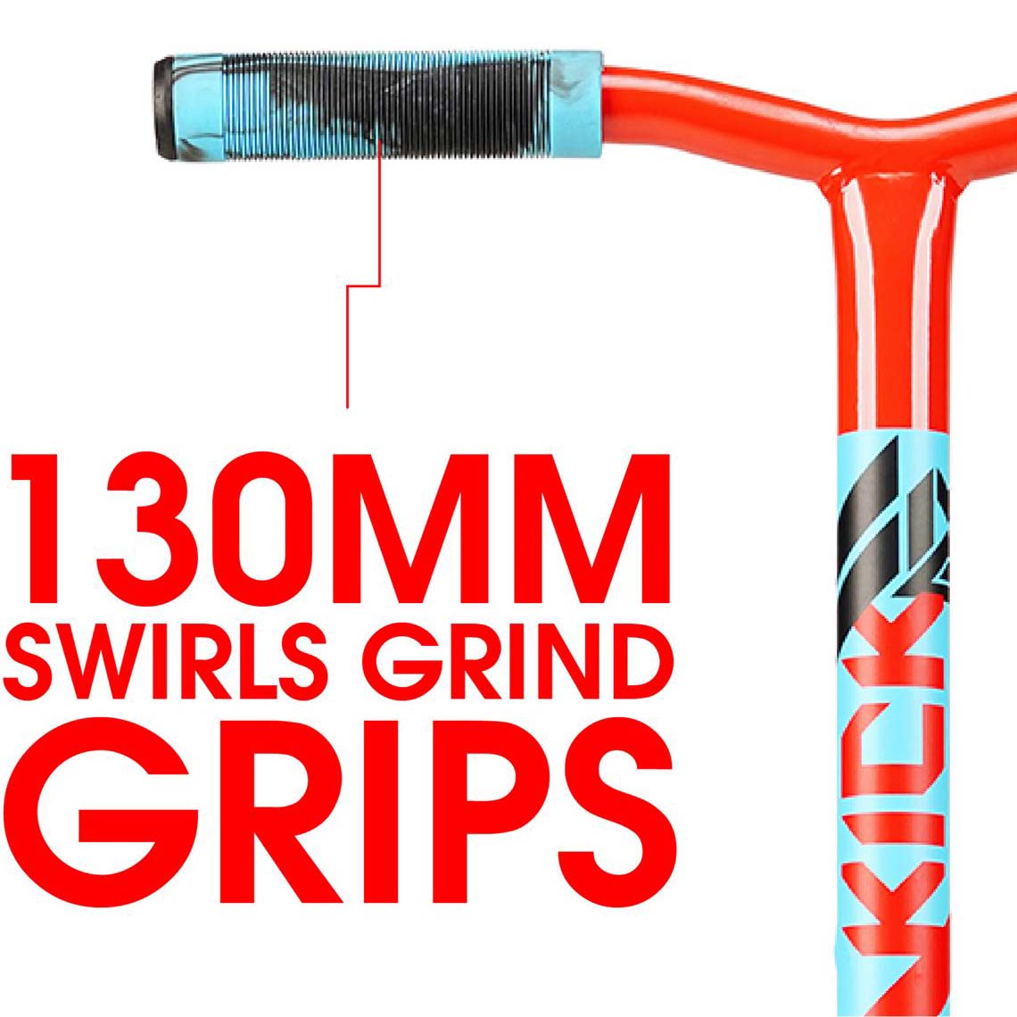 Madd Gear Kick Mini Pro Rascal IV Stunt Scooter Red/Blue SkateHut