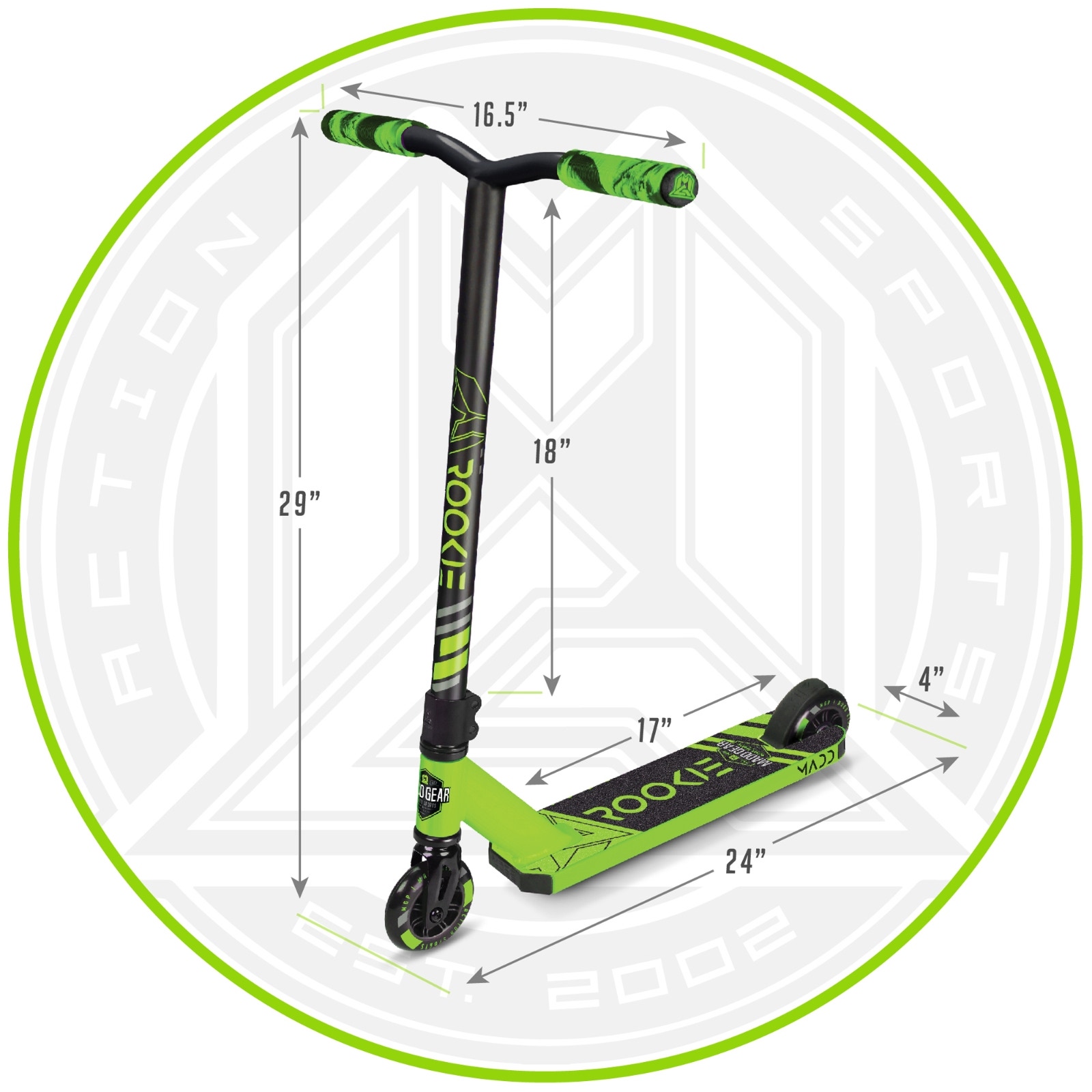 Mgp big stunts mini sales scooter