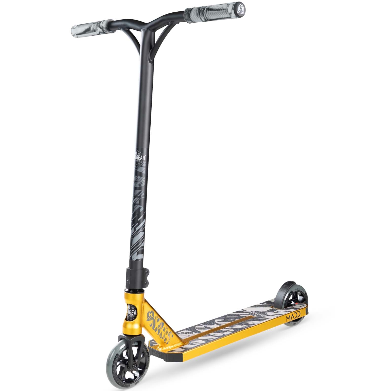 Madd Gear Kick Kaos V4 Stunt Scooter Gold Black