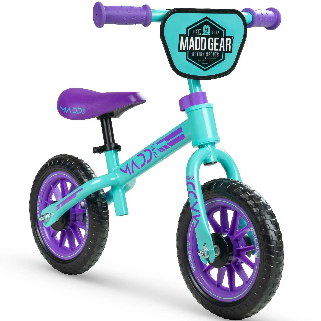Madd Gear My 1st BMX Balance Bike Teal Purple SkateHut