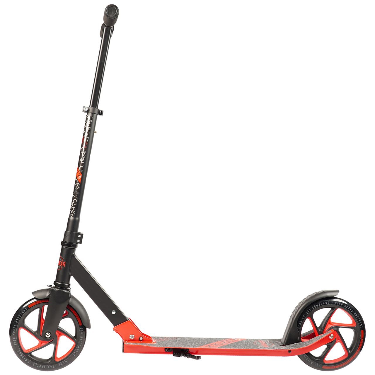 Madd Gear Carve Kruzer 200 Folding Scooter Black Red SkateHut