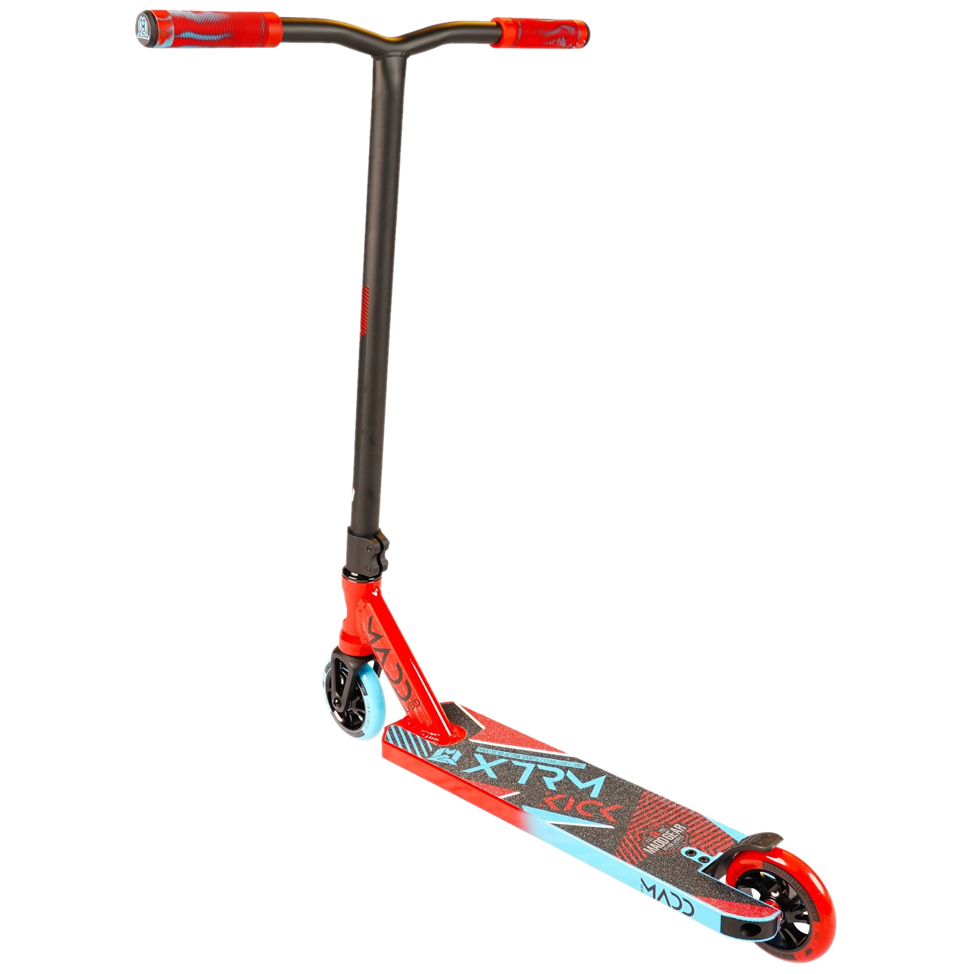 Madd Kick Extreme V5 Stunt Scooter Red Blue SkateHut