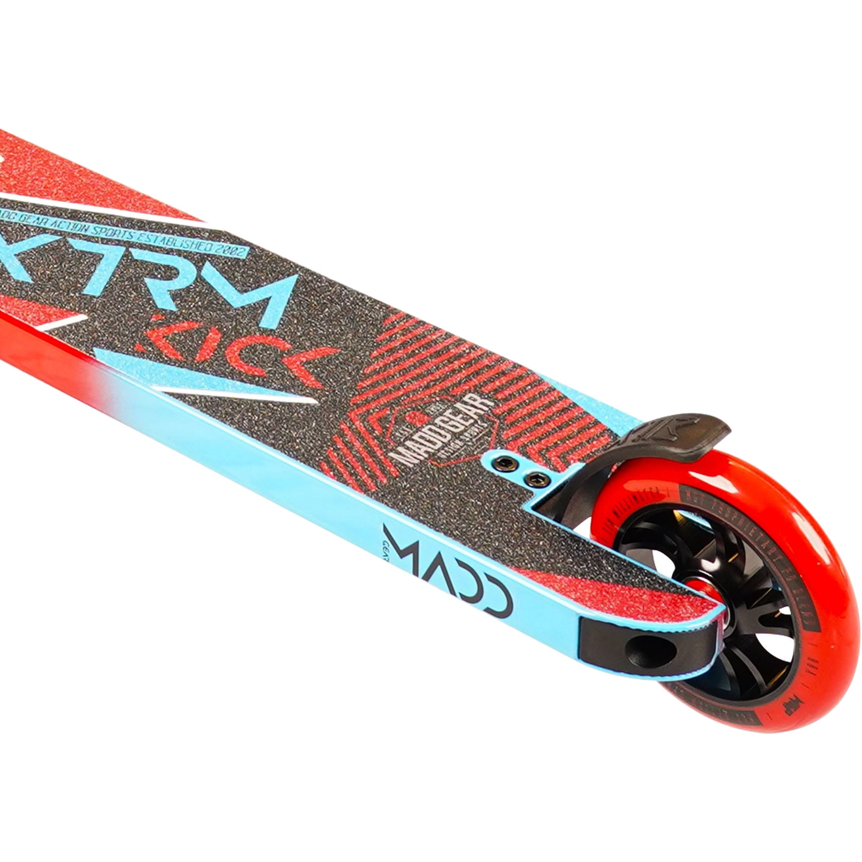 Madd Kick Extreme V5 Stunt Scooter Red Blue SkateHut