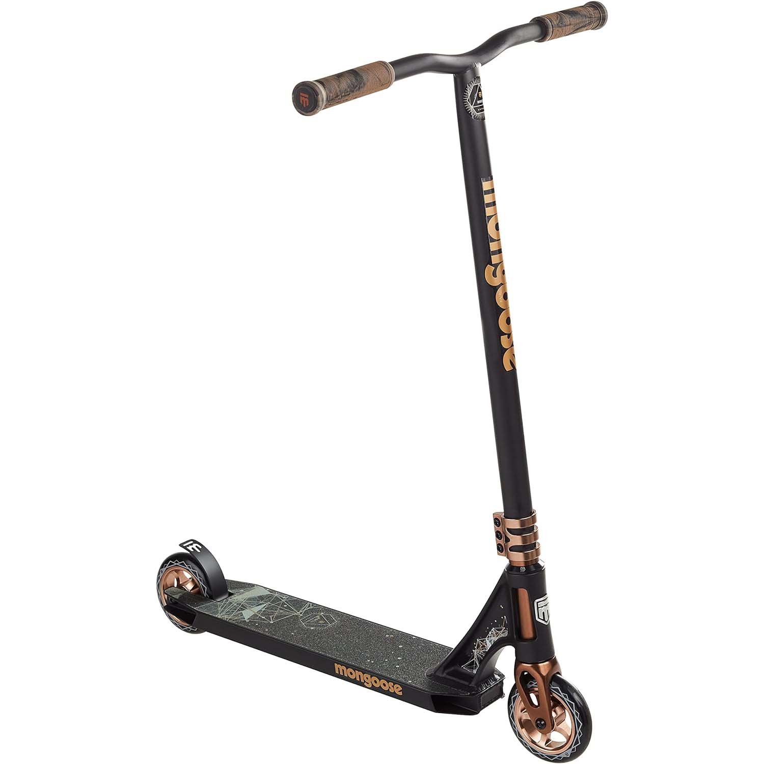 Mongoose Rise 110 Expert Stunt Scooter Black Brown