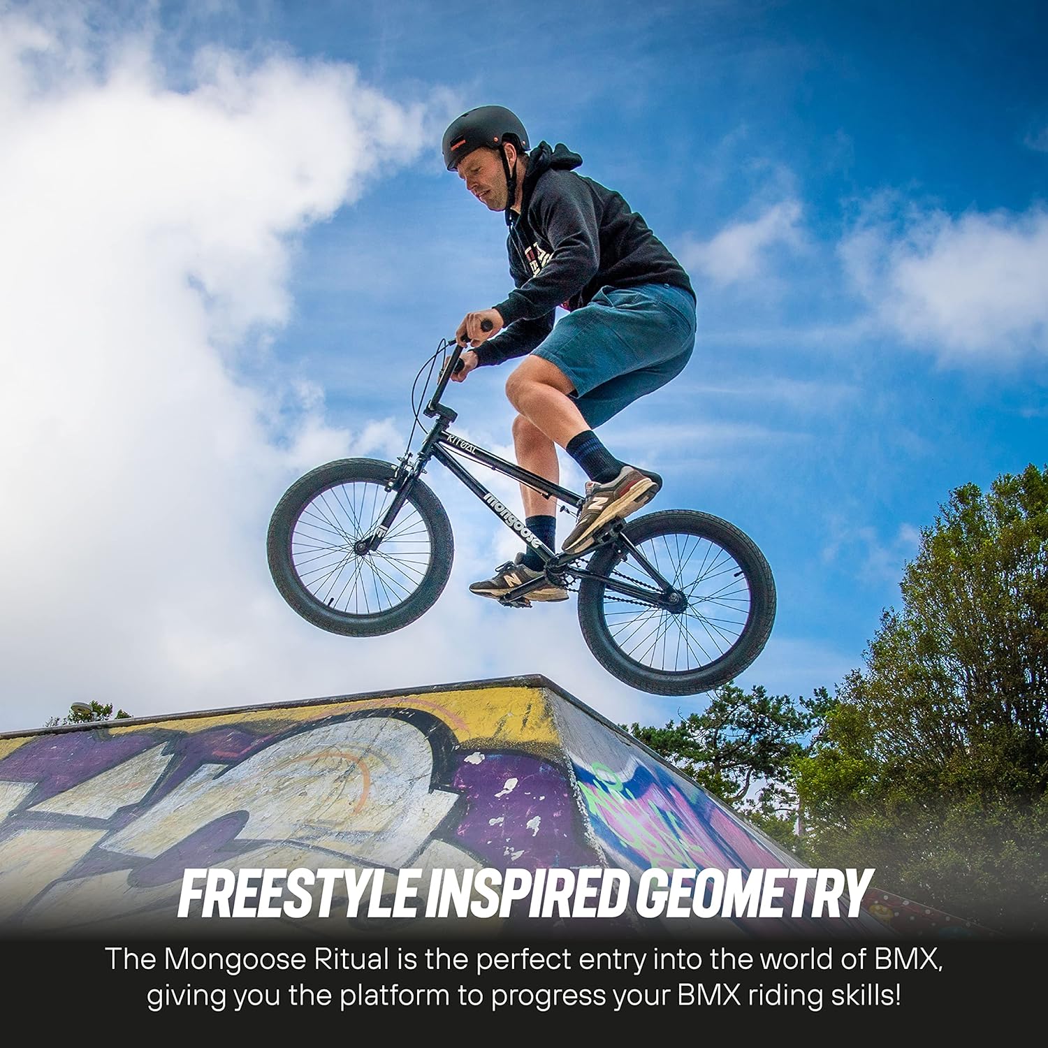 Mongoose Ritual Complete BMX Black SkateHut