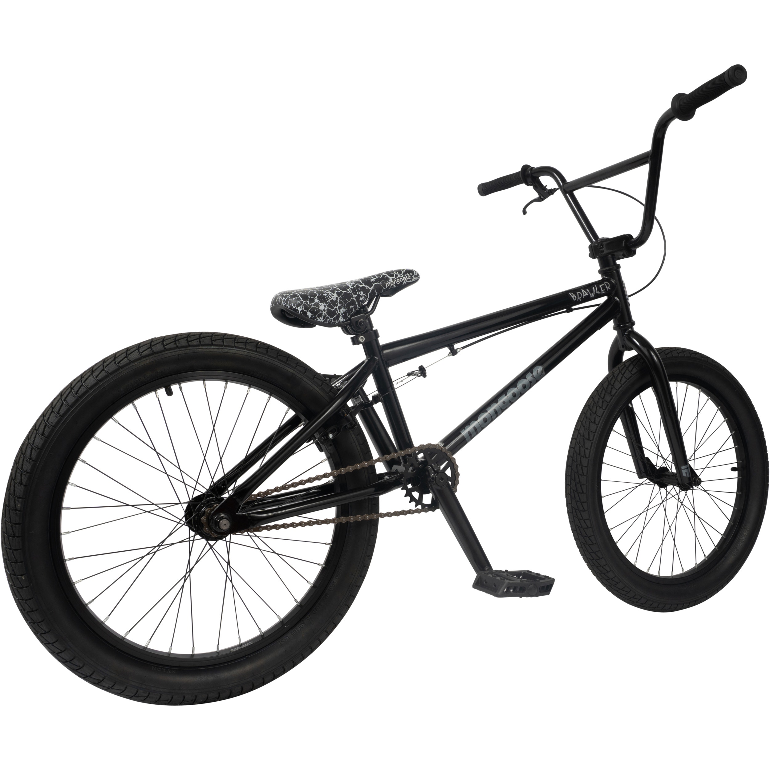 Mongoose Brawler 20 Complete BMX Black Grey SkateHut