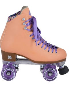 Moxi Beach Bunny Quad Roller Skates - Peach