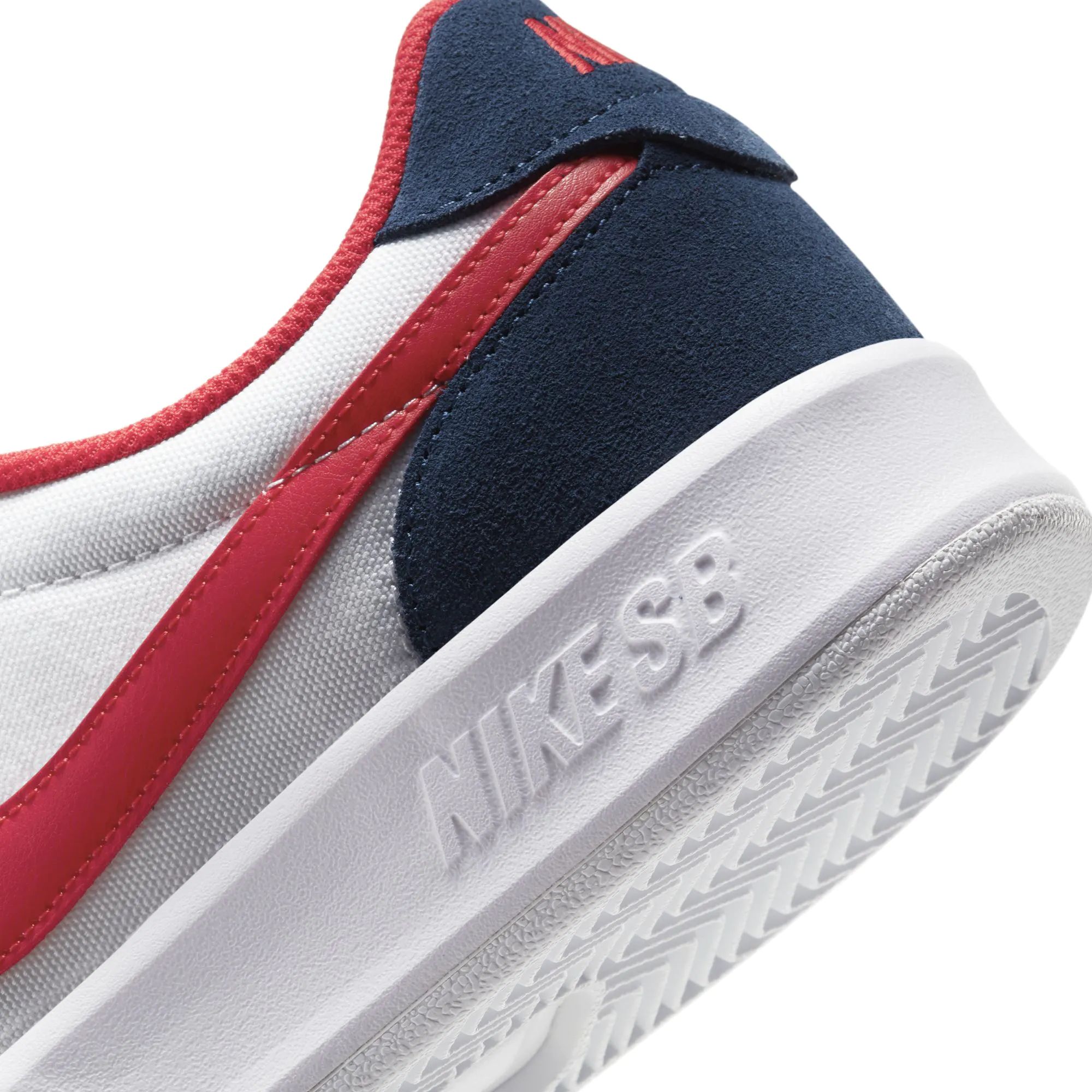 nike sb adversary white red