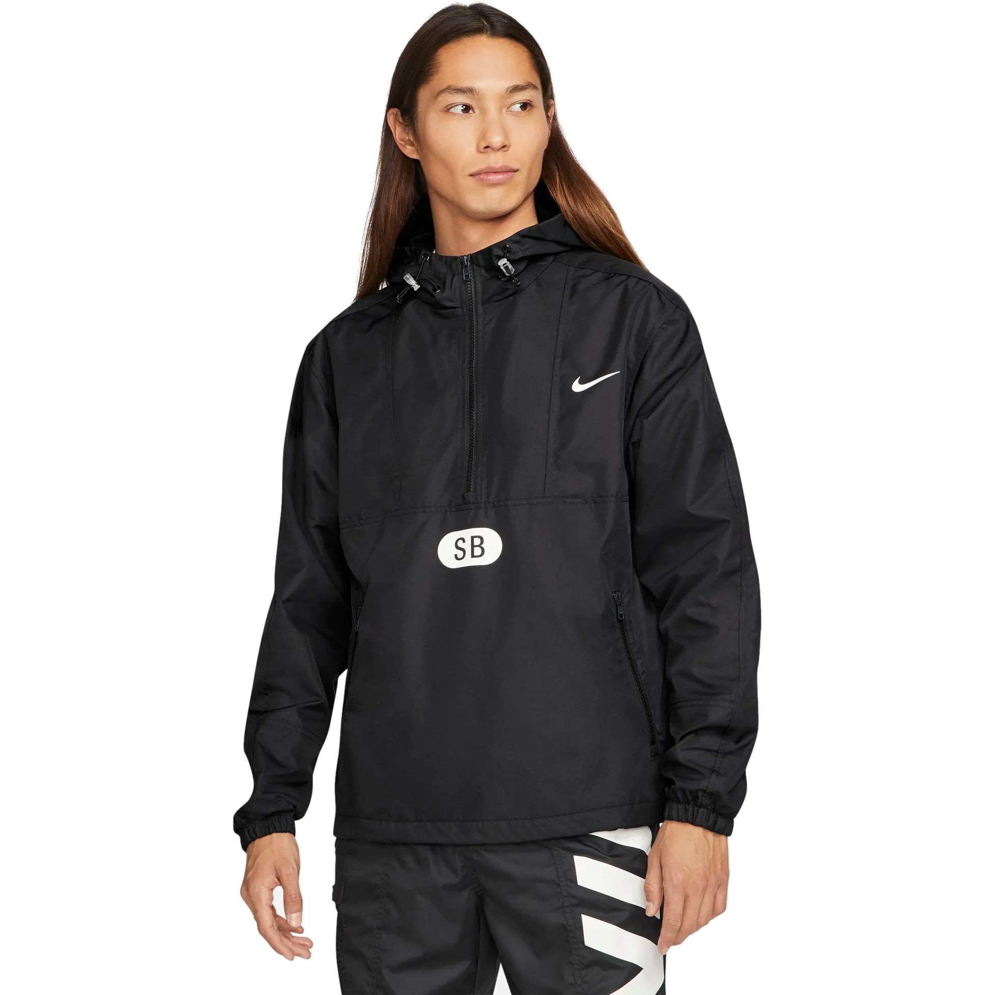 Nike SB Anorak Black Black Black White SkateHut