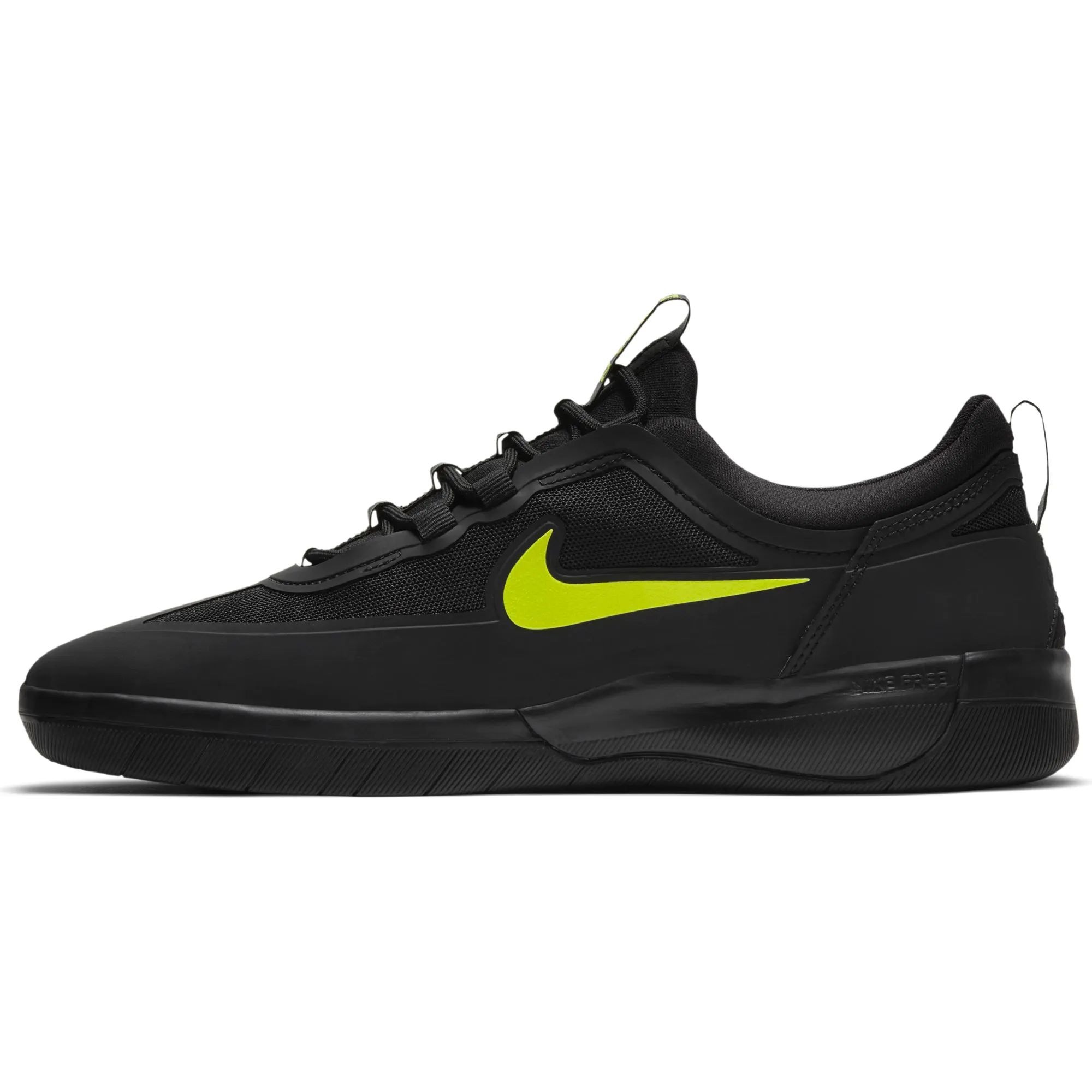 Nike SB Nyjah Free 2.0 Skate Shoes Black Cyber Black Black SkateHut