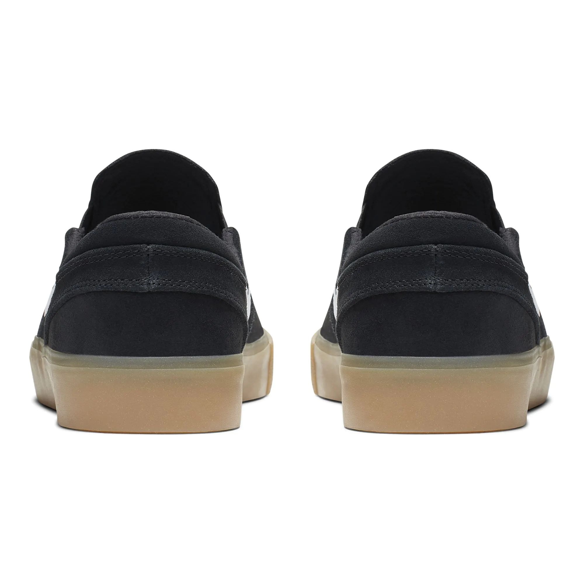 Nike janoski slip on black gum on sale