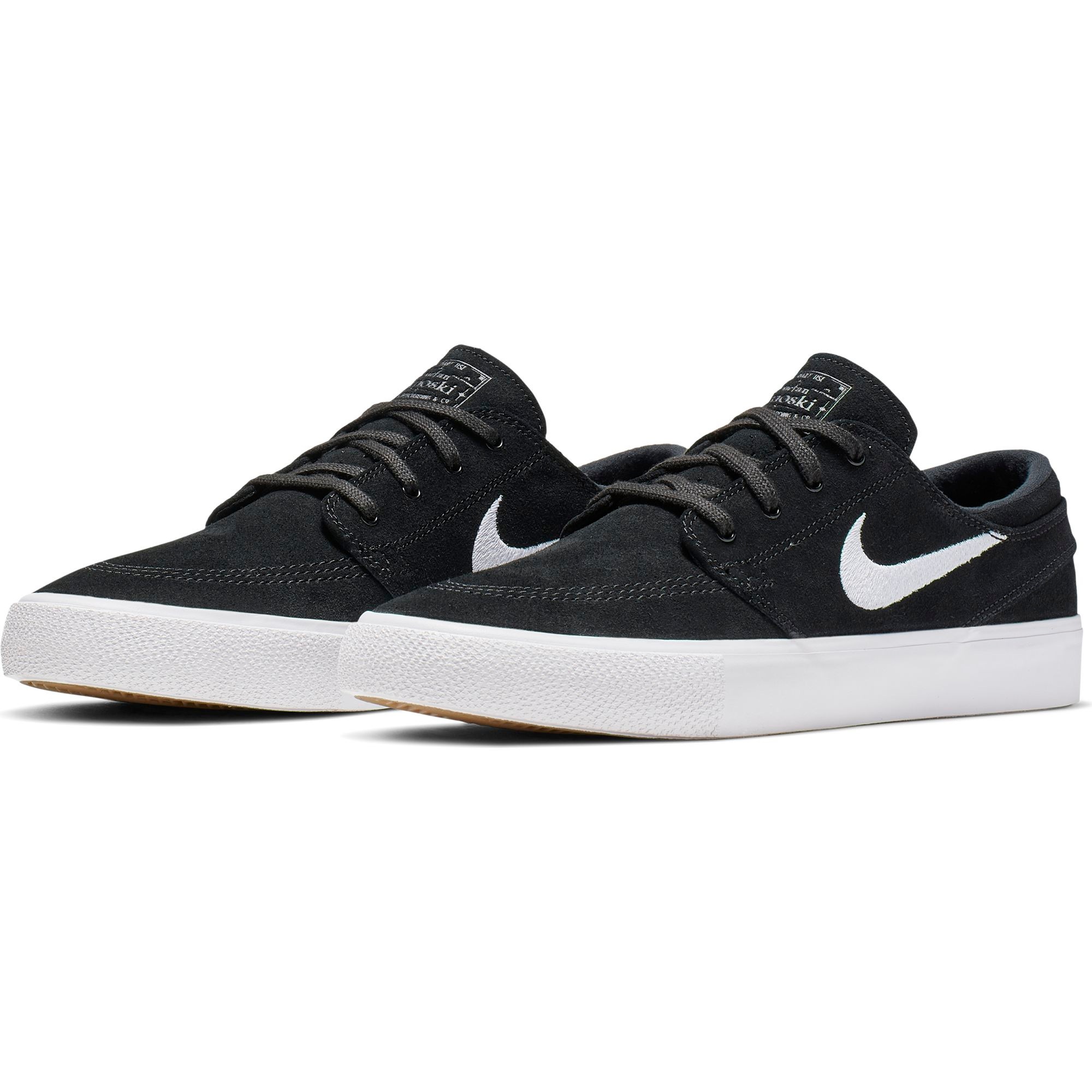 Sb zoom janoski canvas rm black  and  white mens shoes on sale