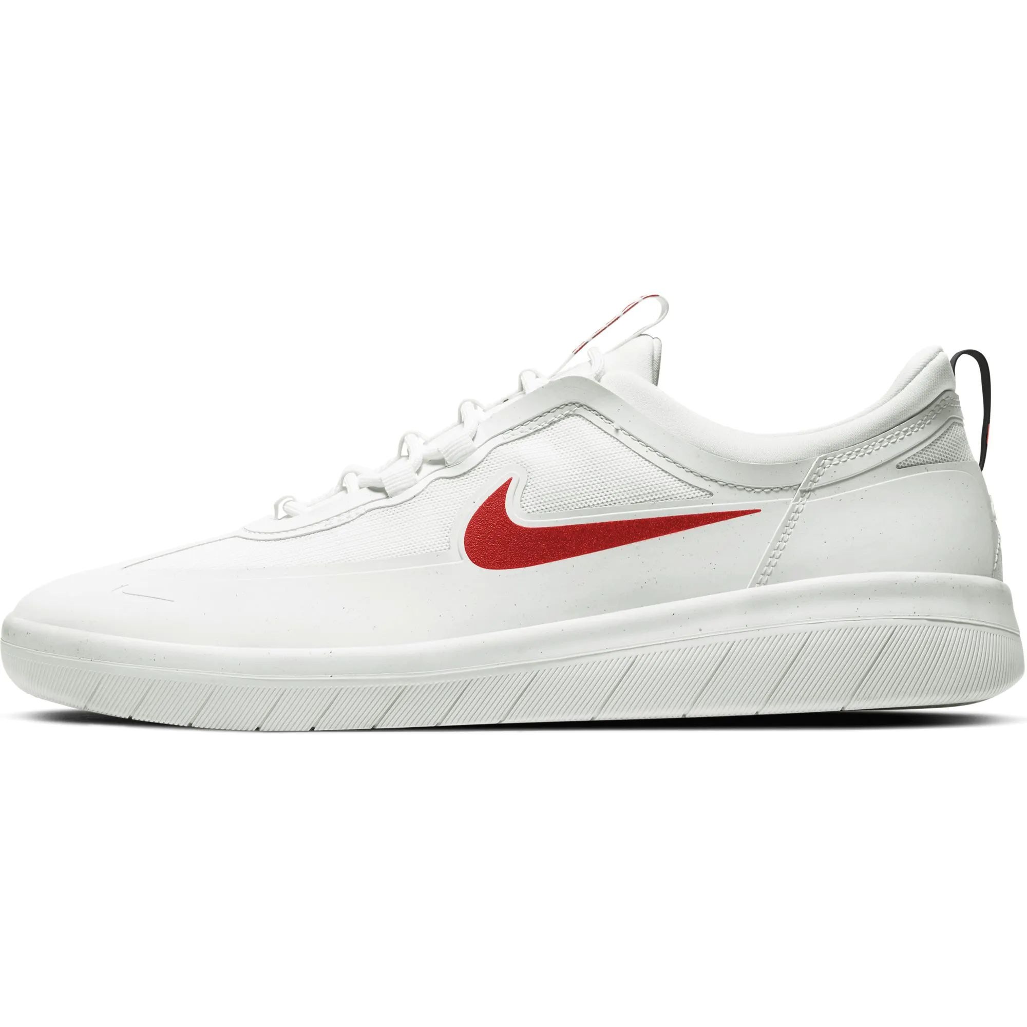 Nike SB Nyjah Free 2.0 Skate Shoes Summit White Blue Hero Chile Red Black SkateHut