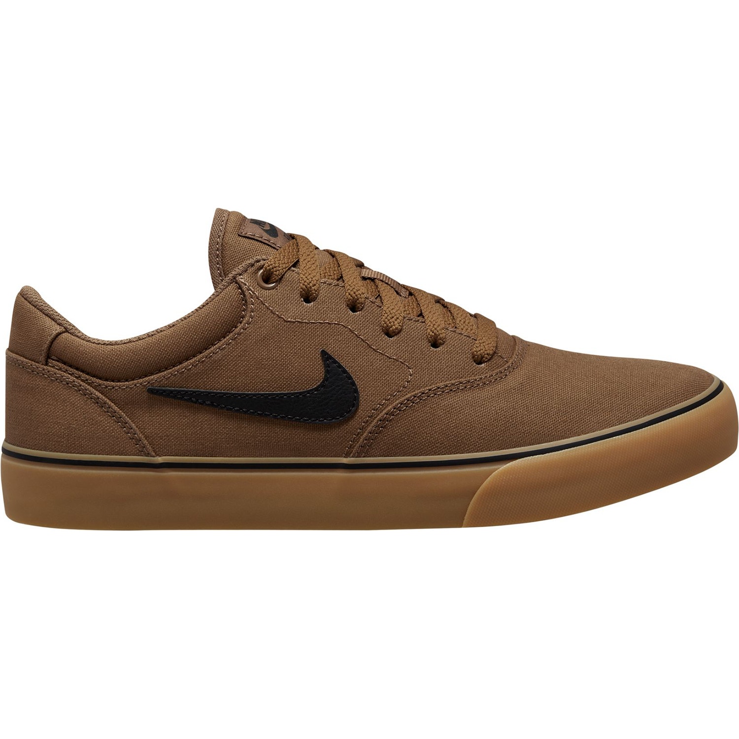 Nike SB Chron 2 Canvas Skate Shoes All Brown Black Ale Brown SkateHut
