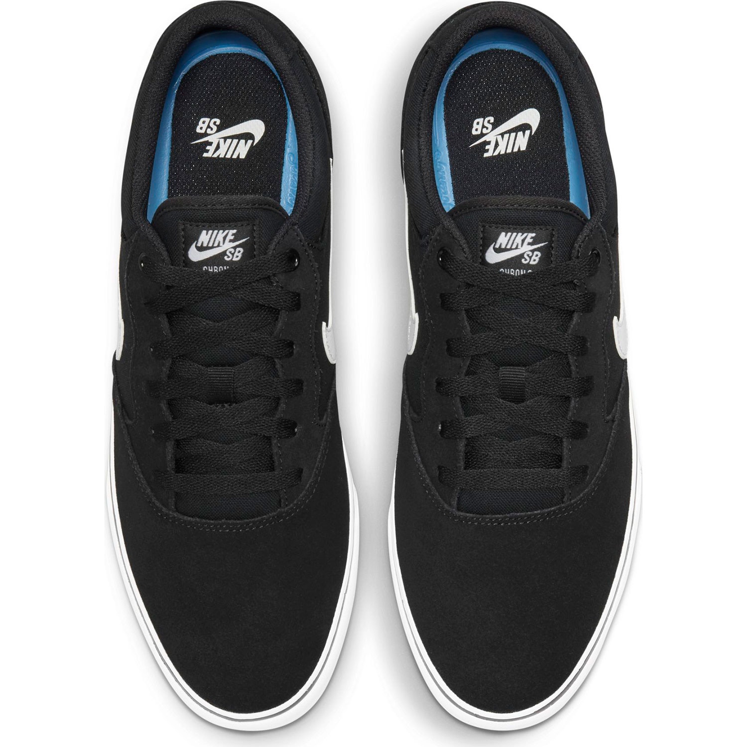 Nike SB Chron 2 Skate Shoes Black White Black SkateHut