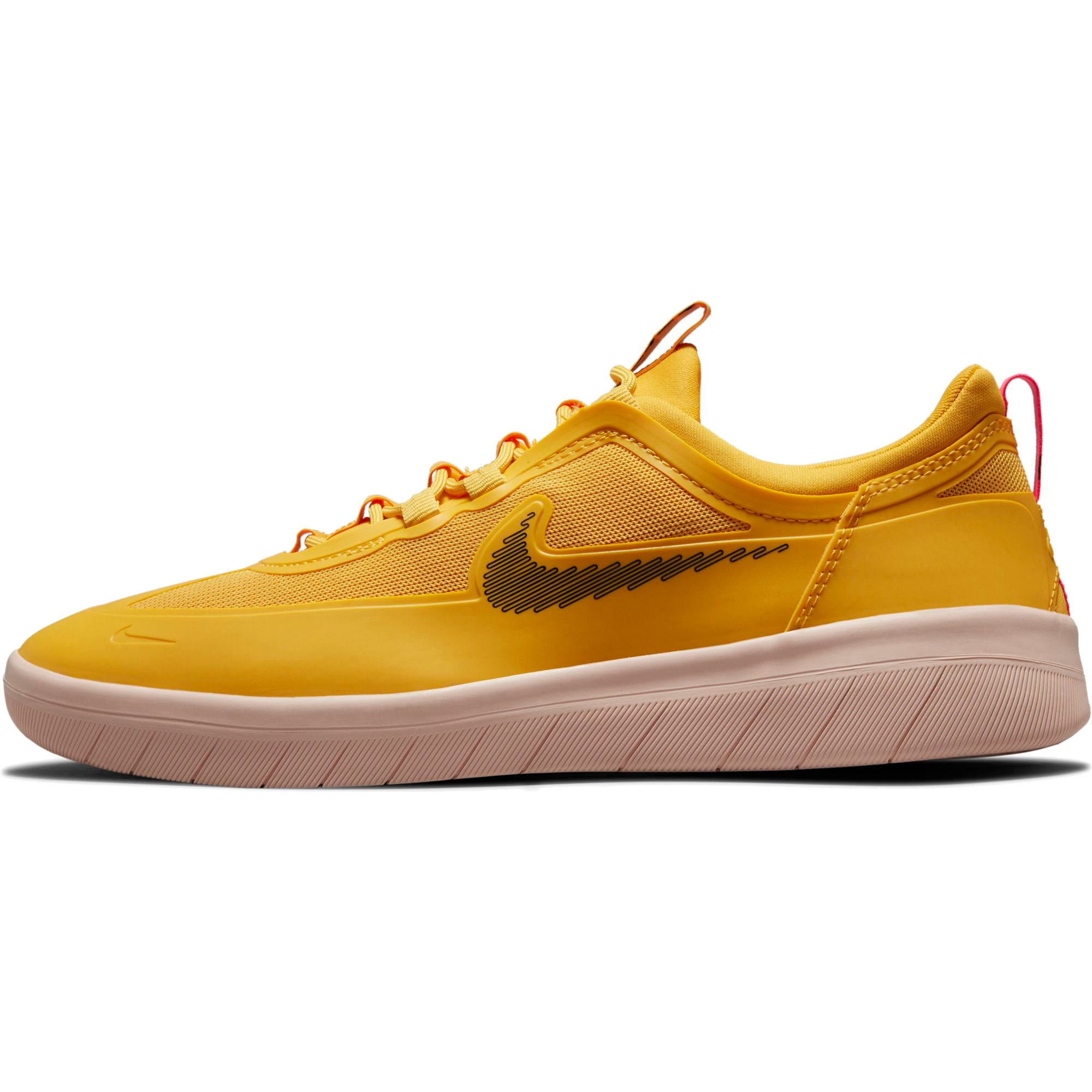 Nike SB Nyjah Free 2 Skate Shoes Pollen Black Pink Blast SkateHut