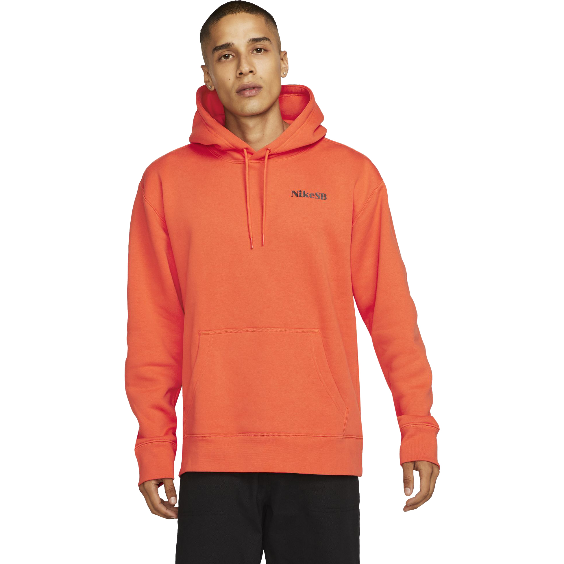 Nike sb hoodie orange shop