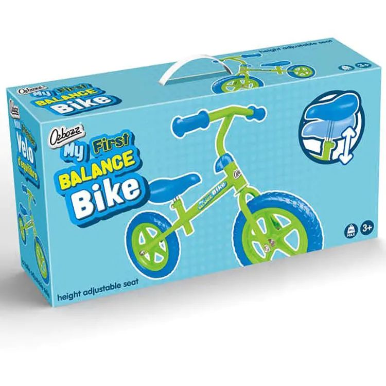 My First Z Bike Balance Bike Ozbozz My First Balance Bike Green/Blue