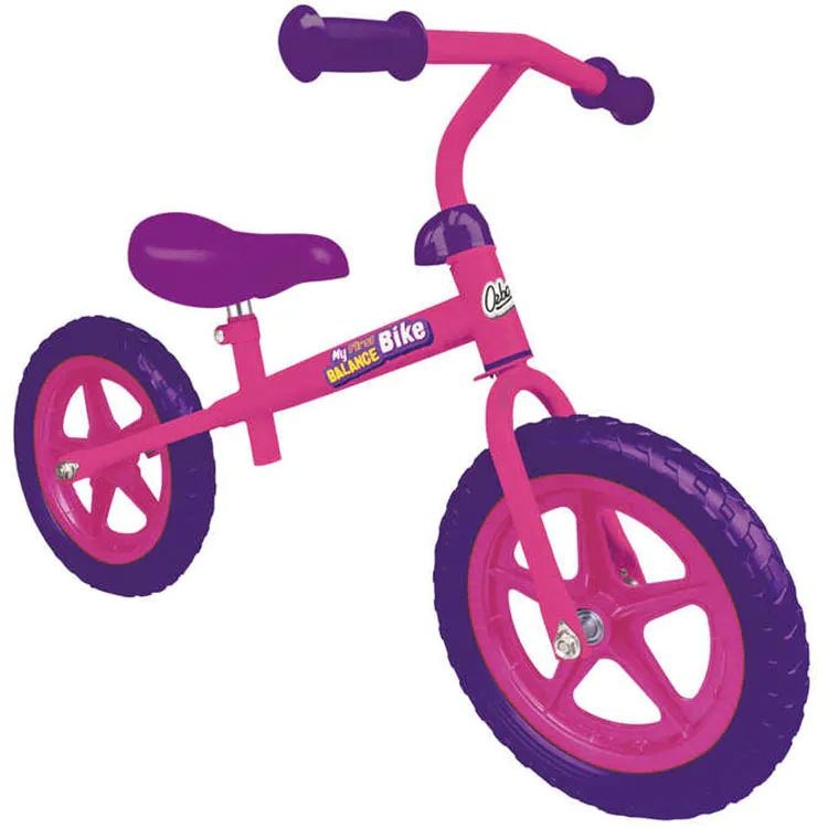 Ozbozz My First Balance Bike Pink Purple SkateHut