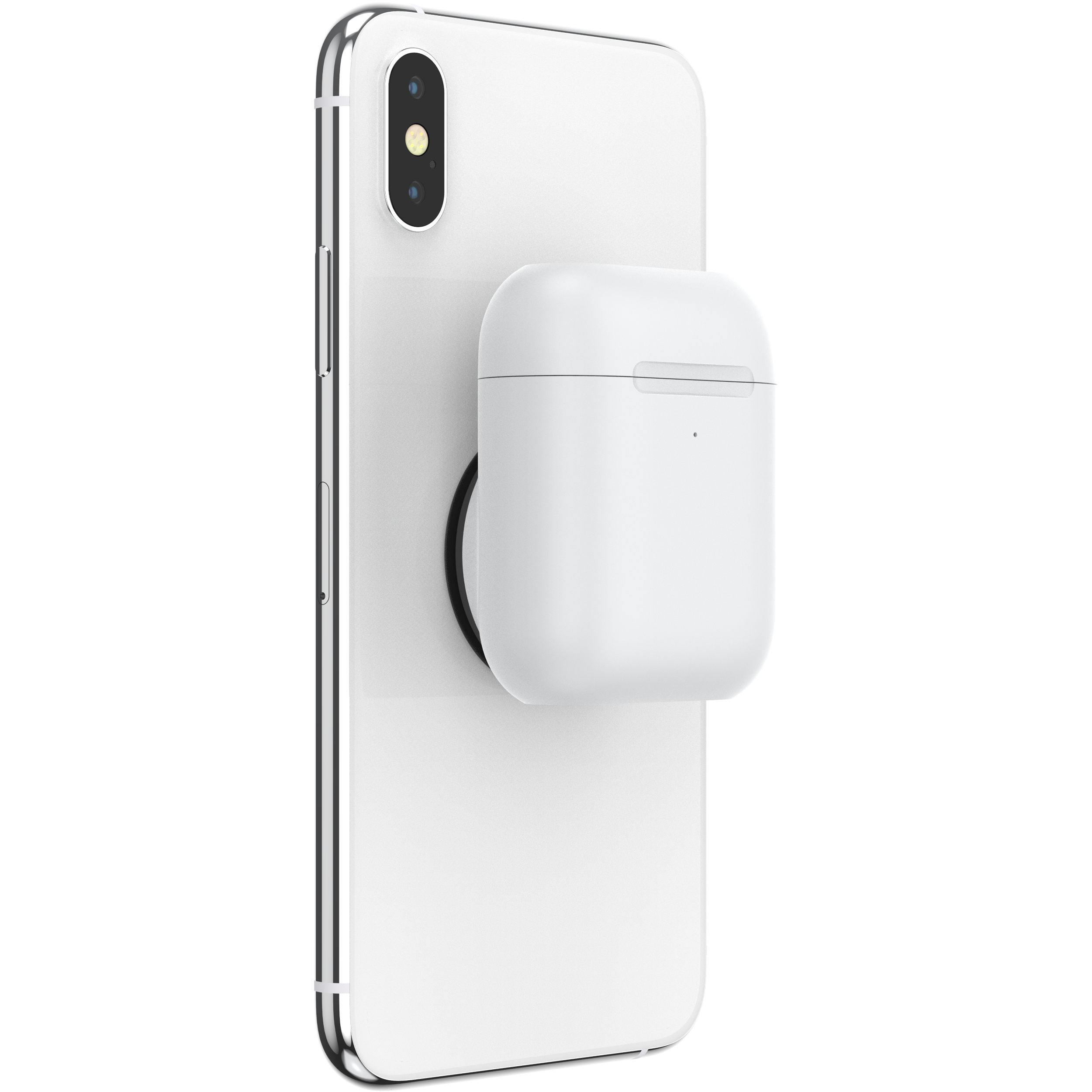 Iphone Popsocket Airpod Holder PopSockets AirPods Holder White