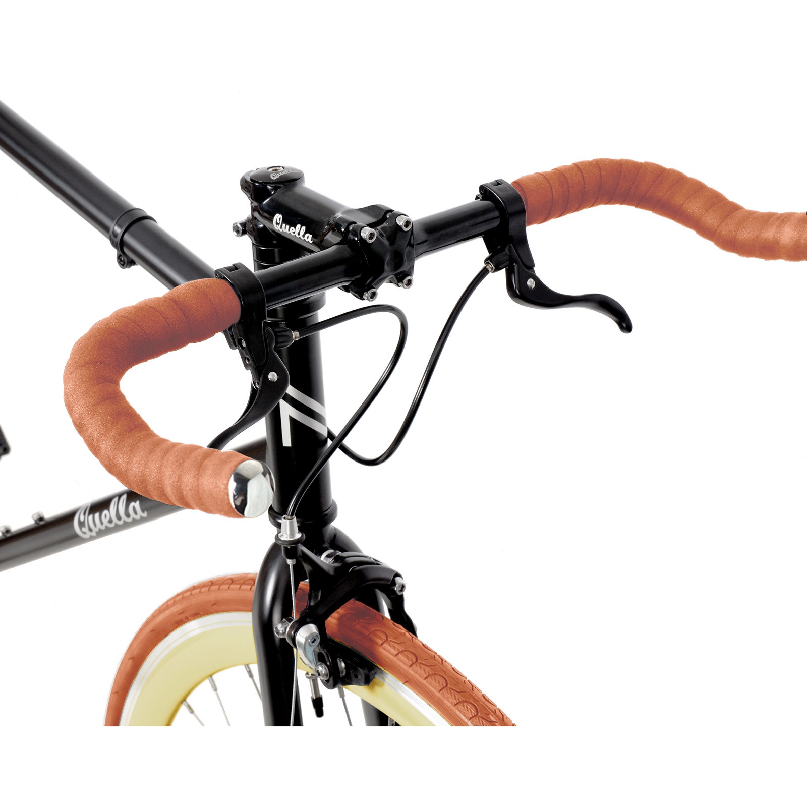 Quella Nero Single Speed Fixie Bike Cappuccino SkateHut