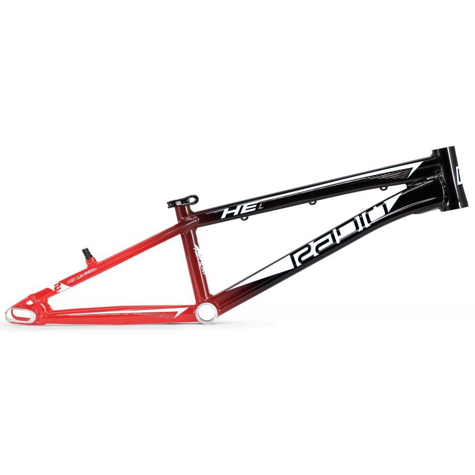 Radio Raceline Helium Pro XXL 21.7 BMX Frame Black Red Fade SkateHut