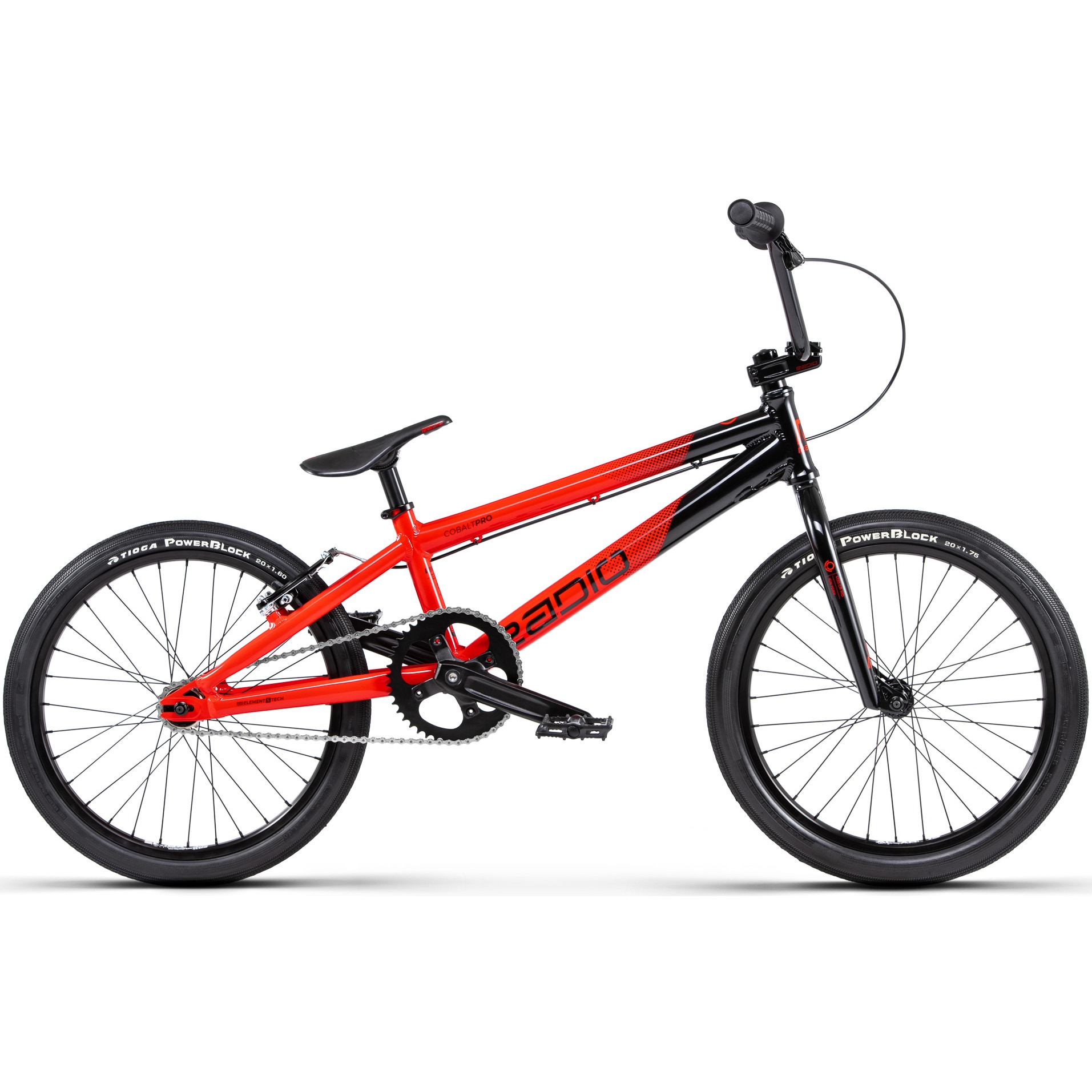 Radio Raceline Cobalt Pro 20 Complete BMX Black Red
