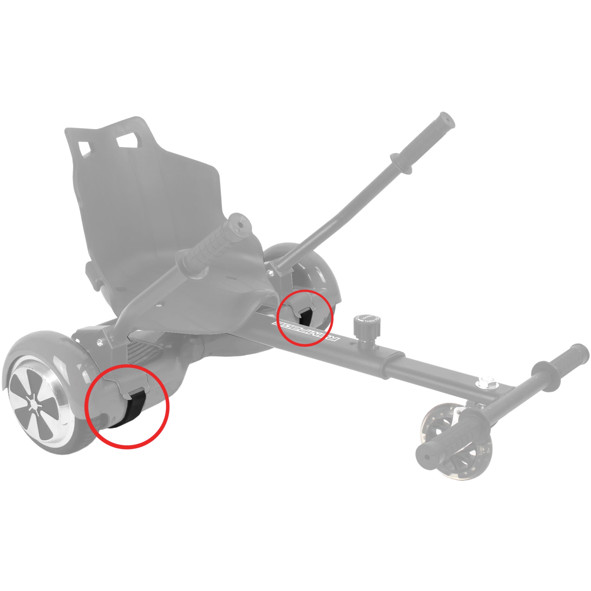 Hoverkart straps clearance