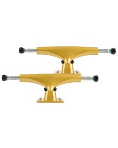 Rampage Rasp Skateboard Trucks - Gold 5''
