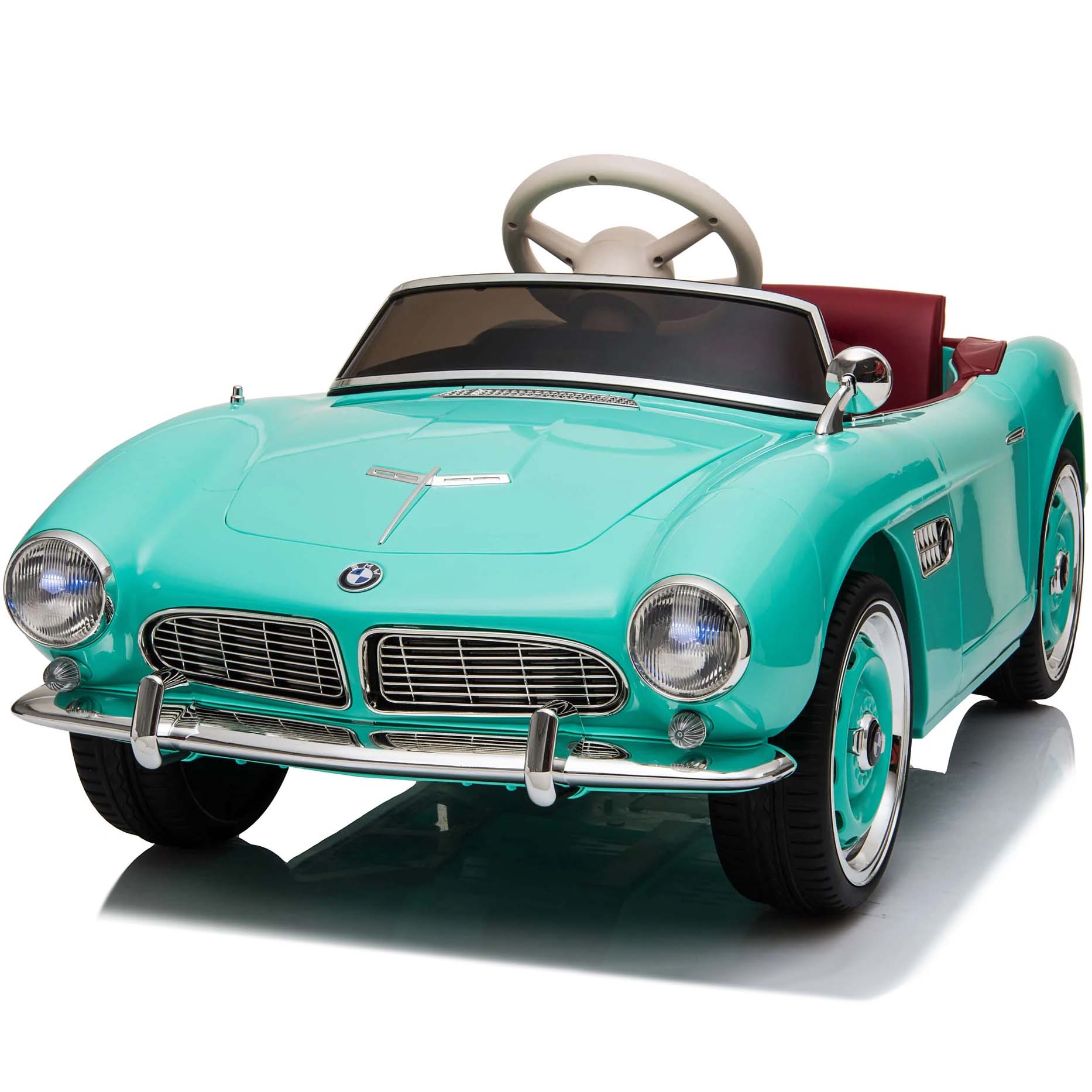 Ricco BMW 507 Classic 12V 7A Kids Electric Ride On Turquoise SkateHut