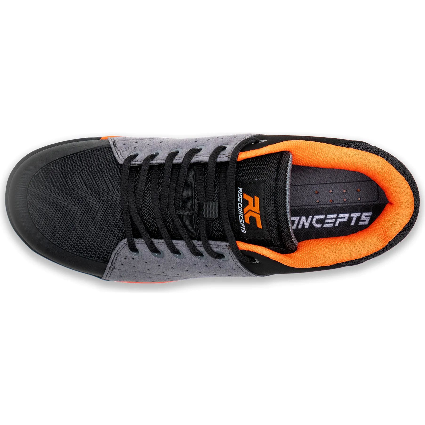 Ride Concepts Livewire Youth MTB Shoe Charocal Orange