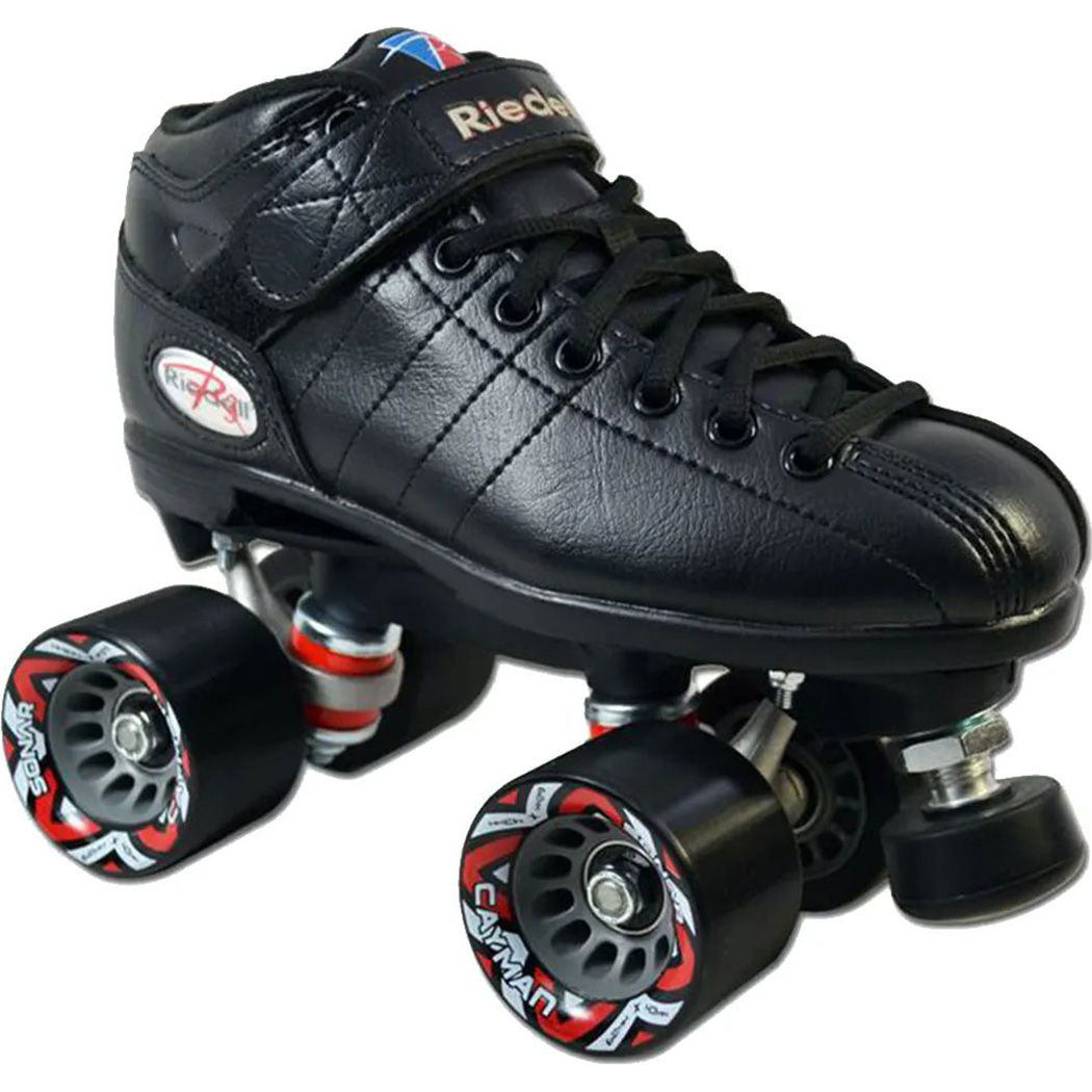 Riedell R3 Speed Skates Black SkateHut