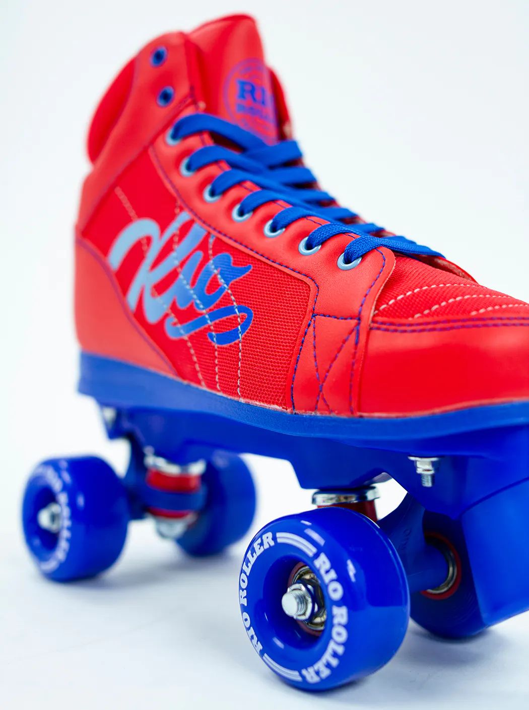 Rio Roller Lumina Quad Roller Skates Red/Blue SkateHut