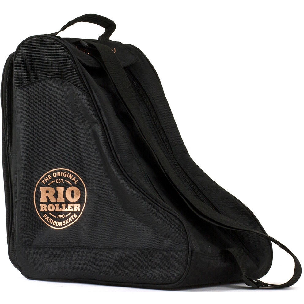 Rio Roller Rose Skate Bag Black Gold SkateHut