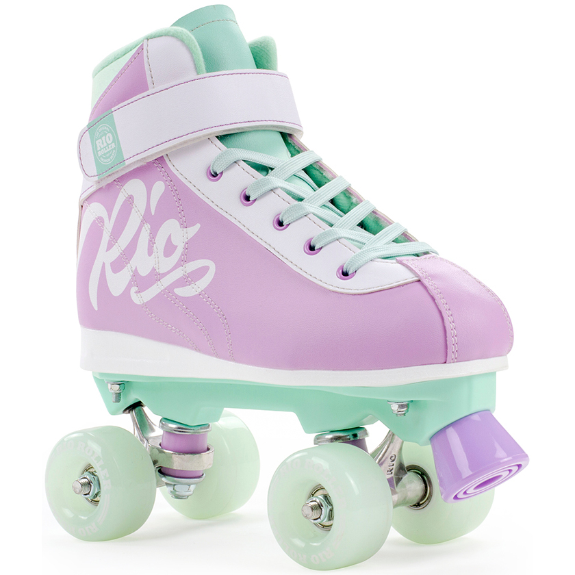 Girls Skates Womens Skates. Rio Roller Milkshake Quad Skate MINT Berry S297016 UK 7 for sale