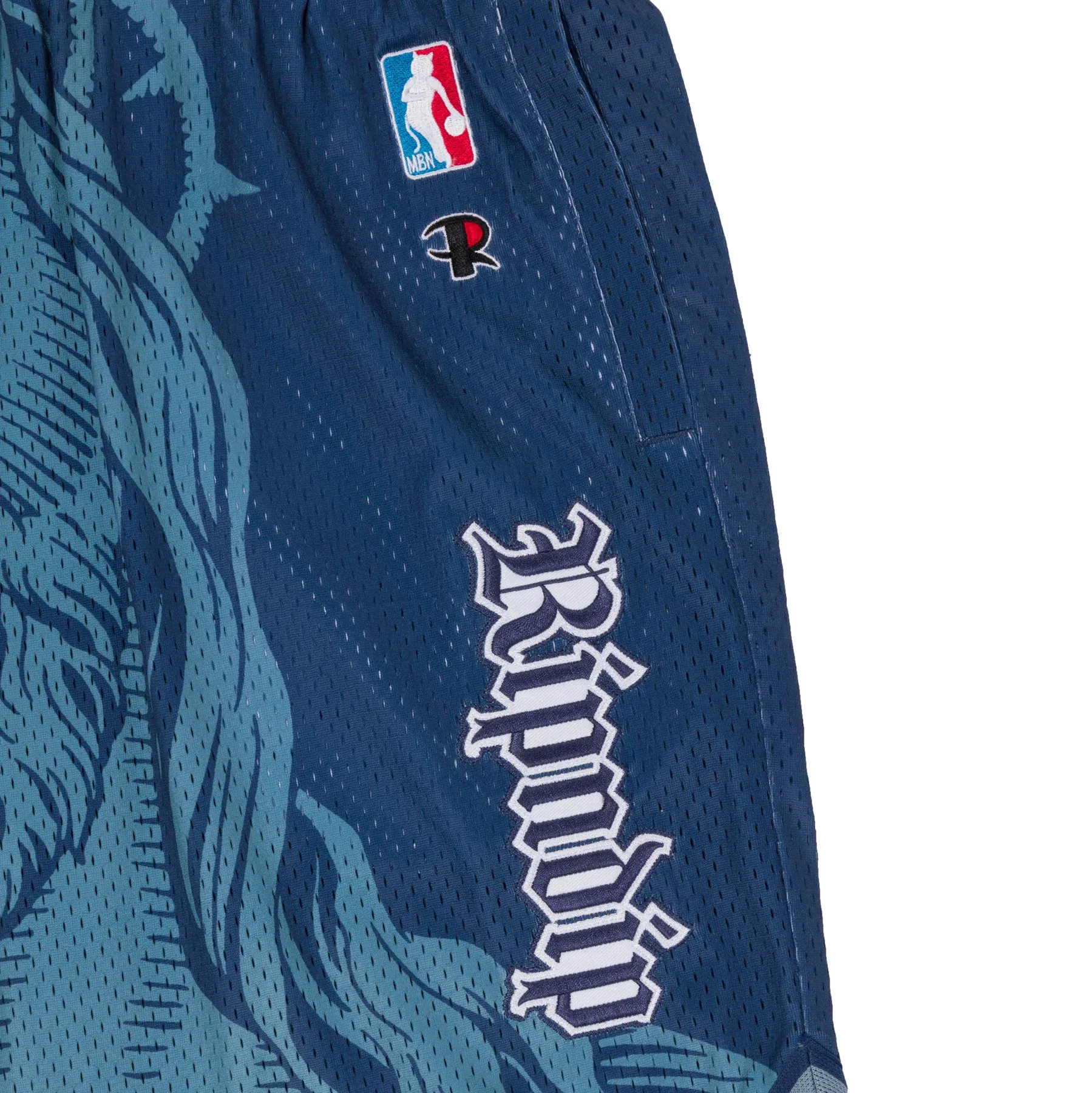 RIPNDIP Lord Savior Nerm Basketball Shorts - Navy | SkateHut