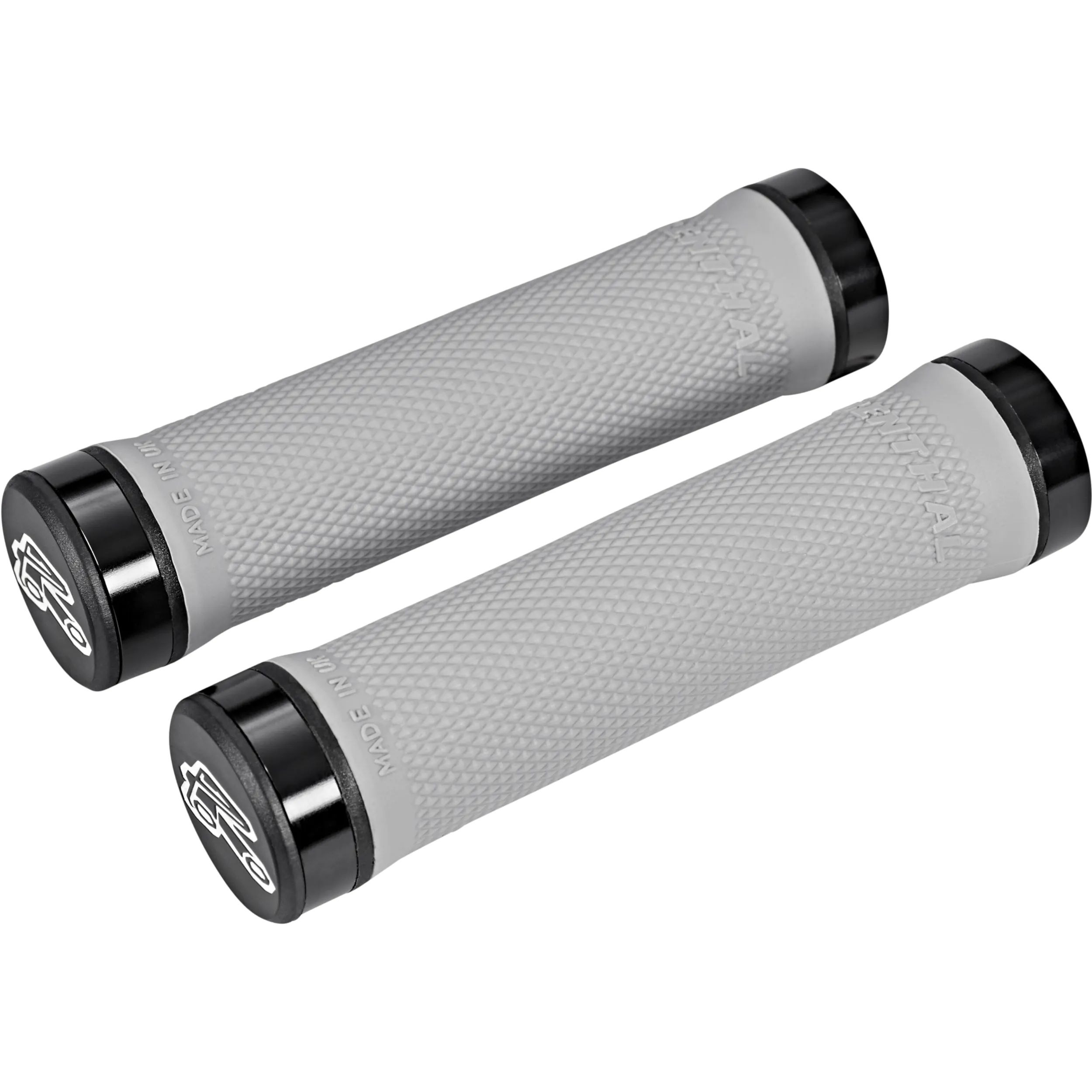 Renthal Soft Compound 130mm Lock On Mountain Bike Grips Light Grey