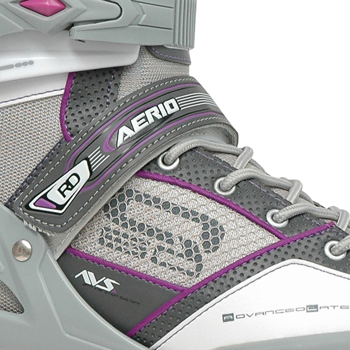 Roller Derby Aerio Q60 Semi Soft Inline Roller Skates Grey/Lilac