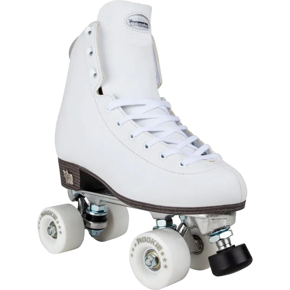 Rookie Artistic White Quad Roller Skates UK 3 for sale online eBay