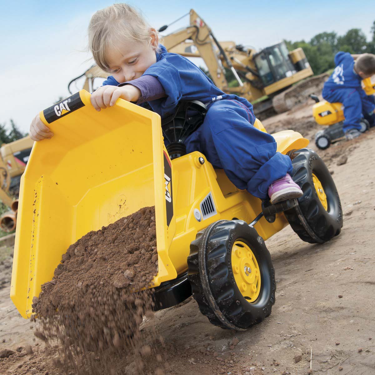 Rolly Toys RollyKid Dumper Cat 024179 Dumper for Ages 2.5 Rolly Toys RollyKid Dumper Cat 024179 Dumper for Ages 2.5