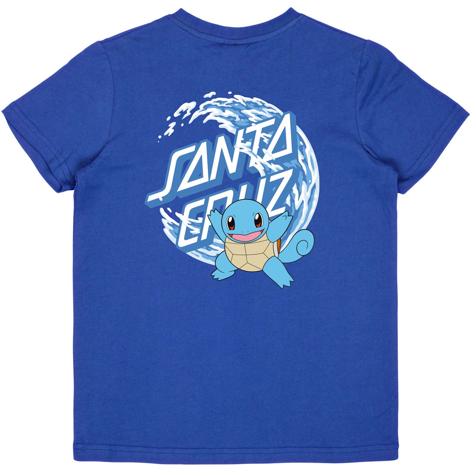 Santa Cruz x Pokemon Water Type 1 Kids T Shirt Royal Blue SkateHut