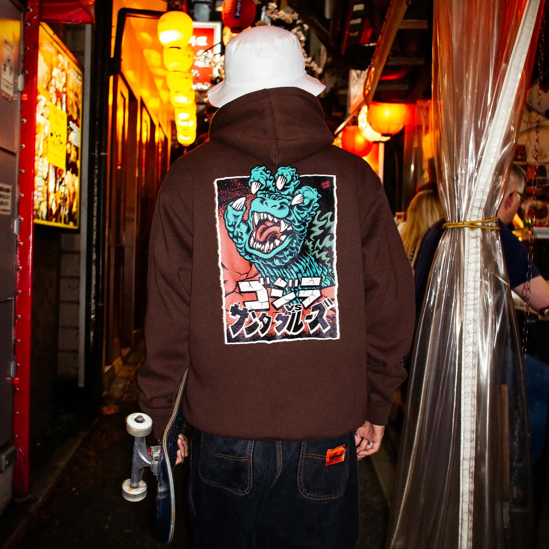 Red santa cruz hoodie sales