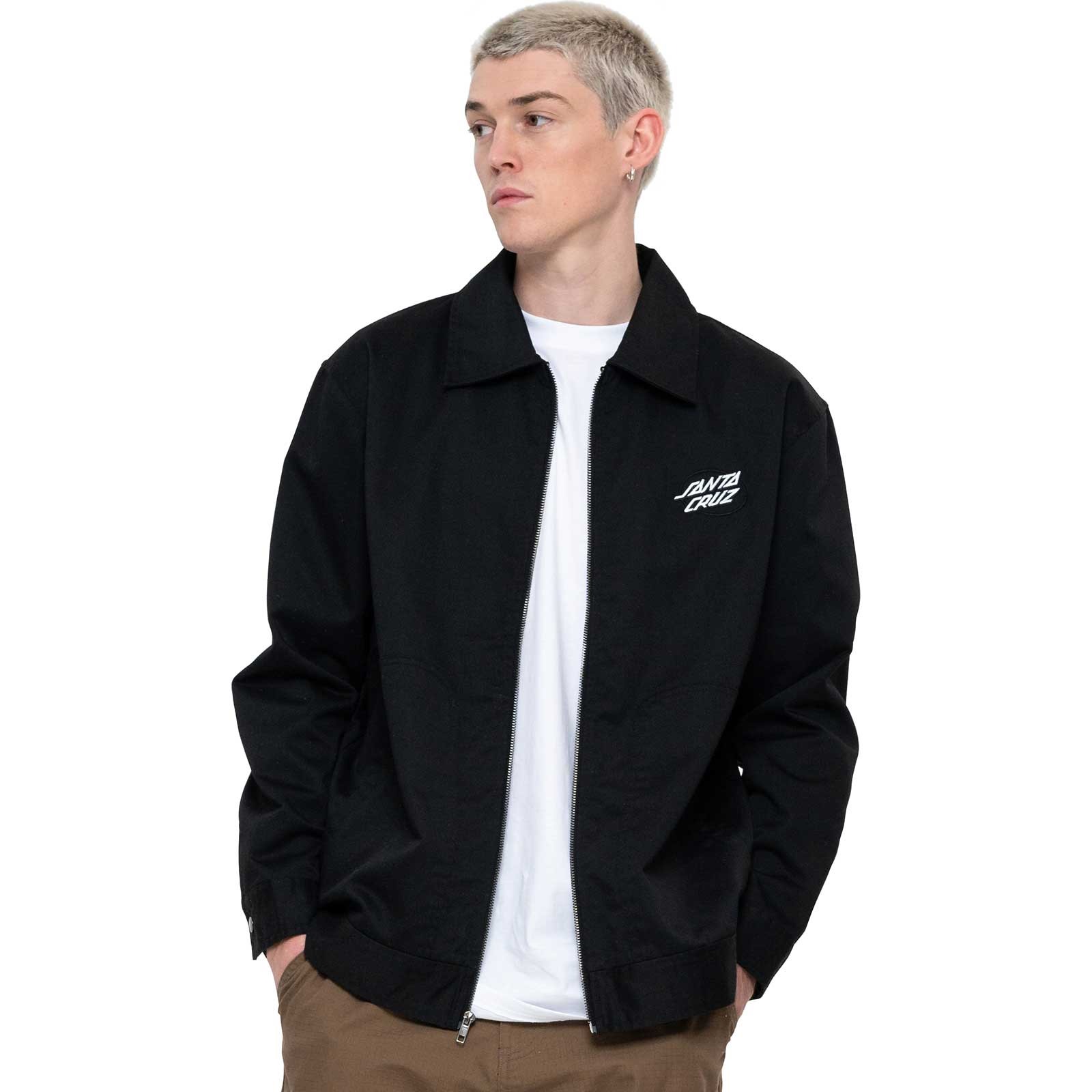 Santa Cruz End Of The World Jacket - Black | SkateHut