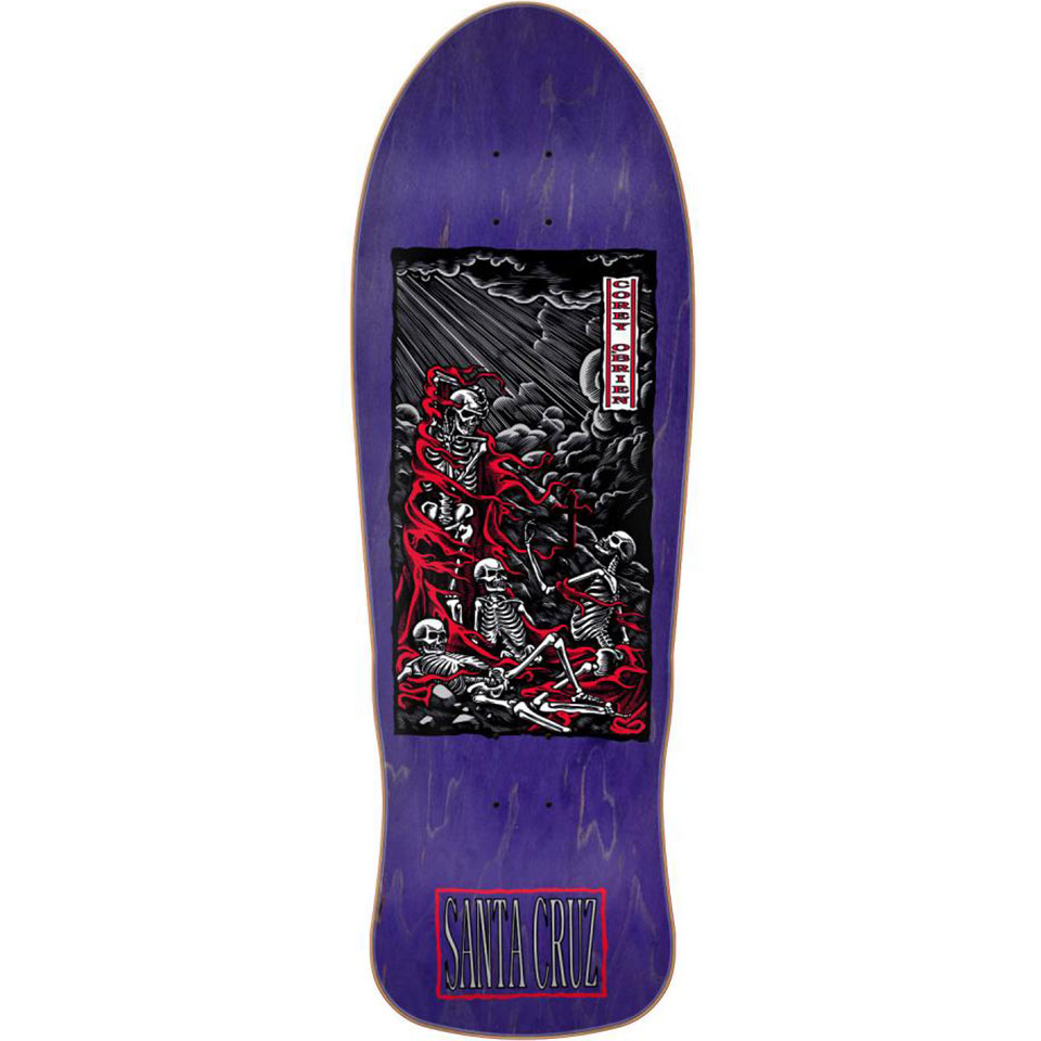 Santa Cruz O'Brien Purgatory Reissue Skateboard Deck - 9.85