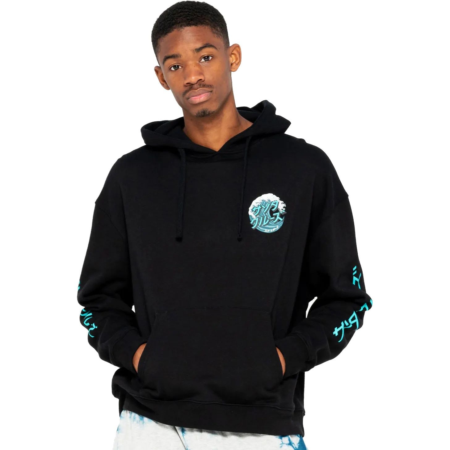Black santa cruz hoodie outlet