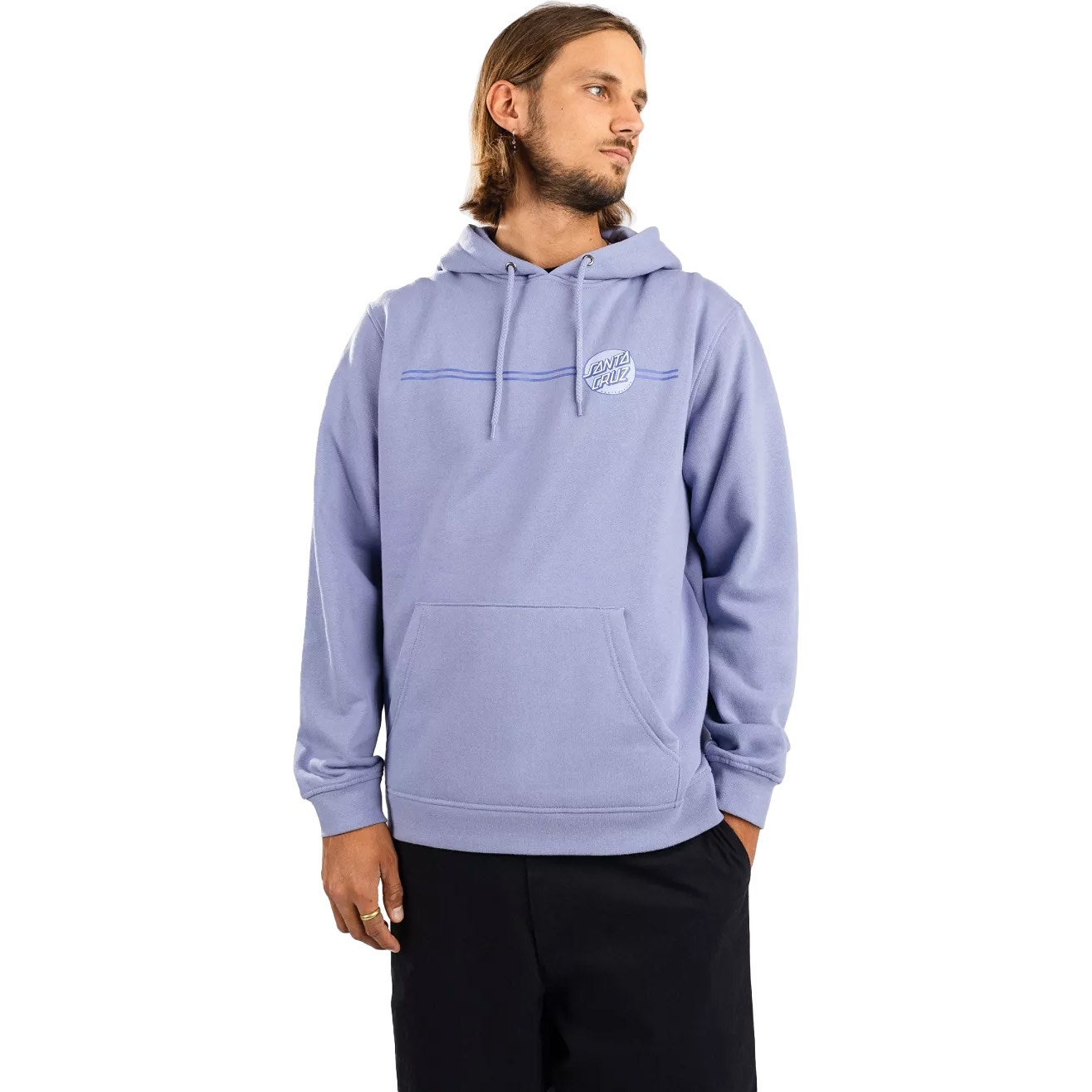 Blue santa cruz hoodie top