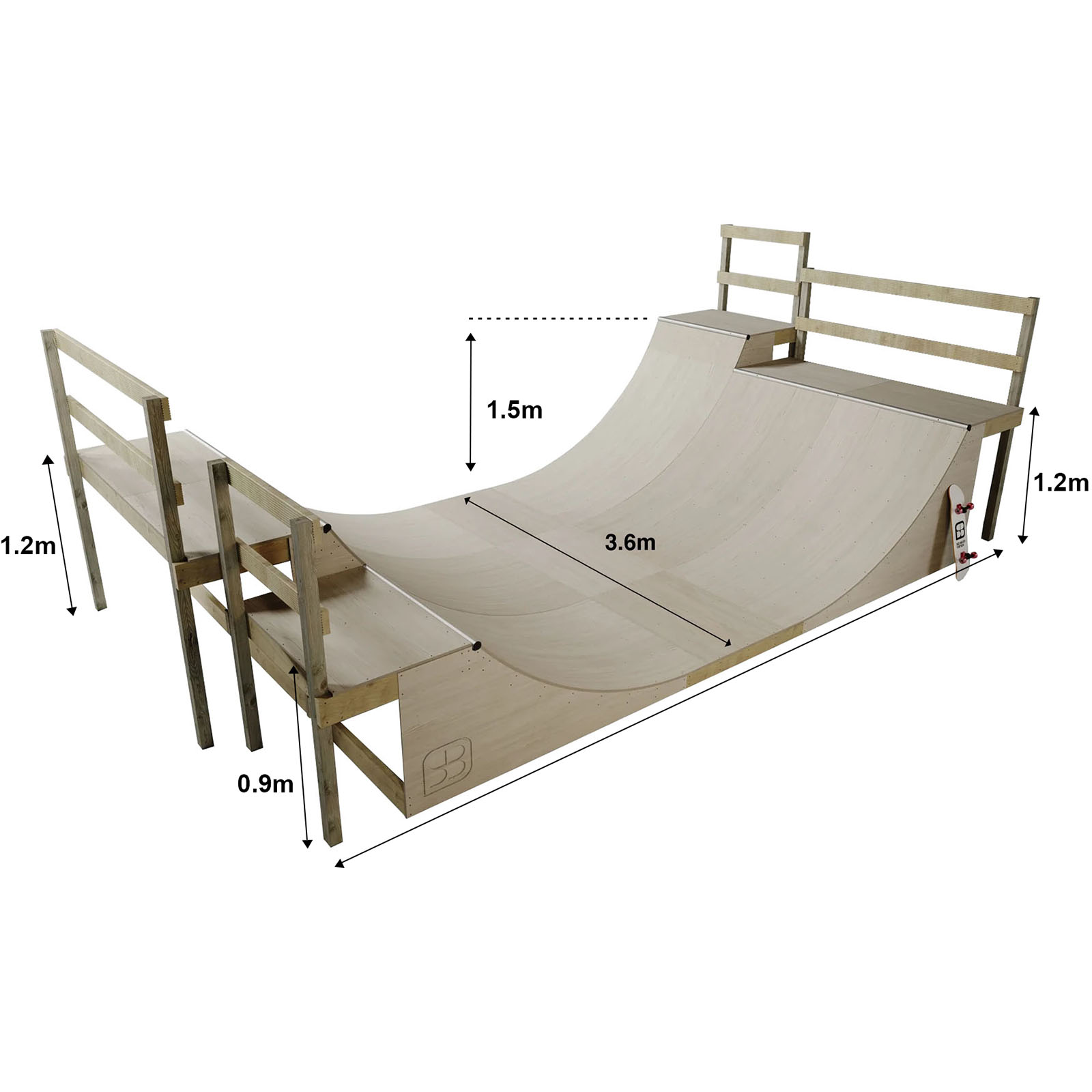 Build Bmx Half Pipe For Sale SB Skate Ramps Premier Max Half Pipe
