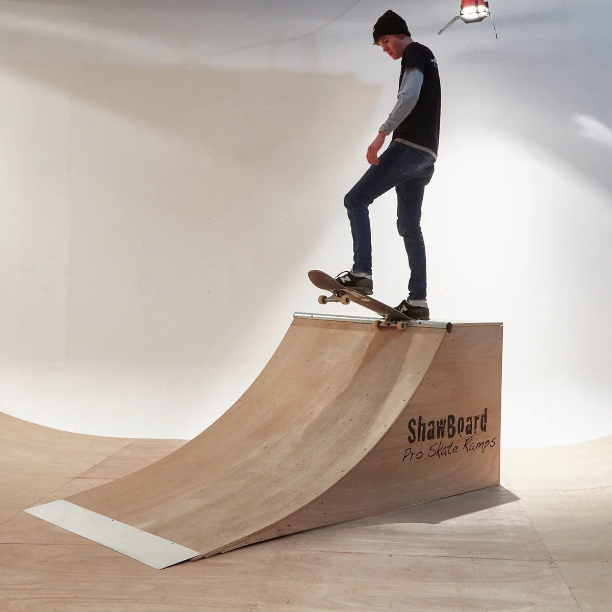 SB Skate Ramps Quarter Pipe Ramp - 3' x 4' | SkateHut